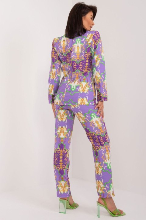 Spodnie Komplet Model DHJ-KMPL-17131.32X Violet - Italy Moda Italy Moda Spodnie Komplet Model DHJ-KMPL-17131.32X Violet - Italy Moda Italy Moda