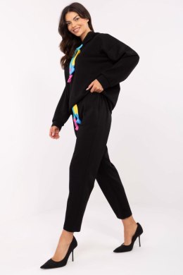 Spodnie Komplet Model DHJ-KMPL-20335.44 Black - Italy Moda Italy Moda