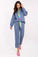 Spodnie Komplet Model DHJ-KMPL-20335.44 Dark Blue - Italy Moda Italy Moda Spodnie Komplet Model DHJ-KMPL-20335.44 Dark Blue - Italy Moda Italy Moda