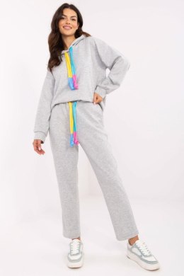 Spodnie Komplet Model DHJ-KMPL-20335.44 Grey - Italy Moda Italy Moda