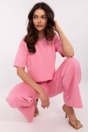 Spodnie Komplet Model DHJ-KMPL-20596.02 Pink - Italy Moda Italy Moda Spodnie Komplet Model DHJ-KMPL-20596.02 Pink - Italy Moda Italy Moda