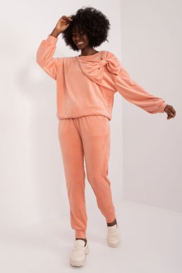 Spodnie Komplet Model DHJ-KMPL-8831.14X Brzoskwinia - Italy Moda Italy Moda