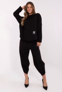 Spodnie Komplet Model MI-KMPL-M56491.09 Black - Italy Moda Italy Moda Spodnie Komplet Model MI-KMPL-M56491.09 Black - Italy Moda Italy Moda