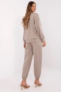 Spodnie Komplet Model MI-KMPL-M5879.86 Dark Beige - Italy Moda Italy Moda