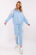 Spodnie Komplet Model MI-KMPL-M6122.60 Light Blue - Italy Moda Italy Moda Spodnie Komplet Model MI-KMPL-M6122.60 Light Blue - Italy Moda Italy Moda