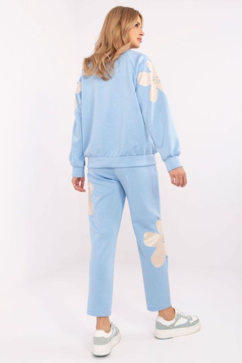 Spodnie Komplet Model MI-KMPL-M6122.60 Light Blue - Italy Moda Italy Moda Spodnie Komplet Model MI-KMPL-M6122.60 Light Blue - Italy Moda Italy Moda