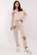 Spodnie Komplet Model MI-KMPL-M61431.68P Beige - Italy Moda Italy Moda Spodnie Komplet Model MI-KMPL-M61431.68P Beige - Italy Moda Italy Moda