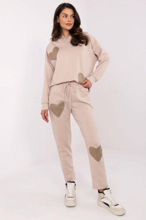 Spodnie Komplet Model MI-KMPL-M61431.68P Beige - Italy Moda Italy Moda Spodnie Komplet Model MI-KMPL-M61431.68P Beige - Italy Moda Italy Moda