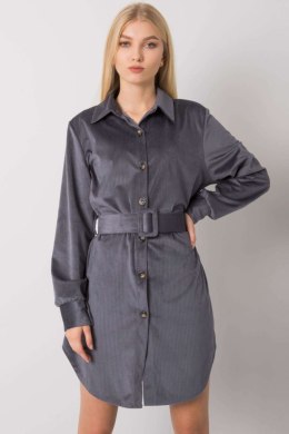 Sukienka Model DHJ-SK-10333.12P Grafit - Italy Moda Italy Moda