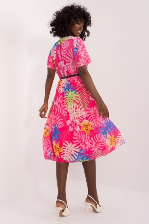 Sukienka Model DHJ-SK-13162-3.90 Dark Pink - Italy Moda Italy Moda Sukienka Model DHJ-SK-13162-3.90 Dark Pink - Italy Moda Italy Moda