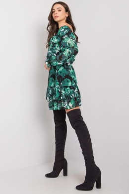 Sukienka Model DHJ-SK-15015-3.71P Black/Green - Italy Moda Italy Moda
