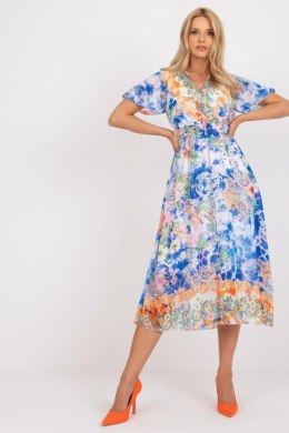 Sukienka Model DHJ-SK-15967-1.01P White/Blue - Italy Moda Italy Moda