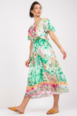 Sukienka Model DHJ-SK-15967-1.01P White/Green - Italy Moda Italy Moda