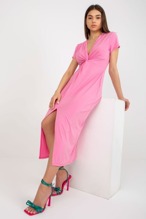 Sukienka Model DHJ-SK-17302.39X Pink - Italy Moda Italy Moda Sukienka Model DHJ-SK-17302.39X Pink - Italy Moda Italy Moda