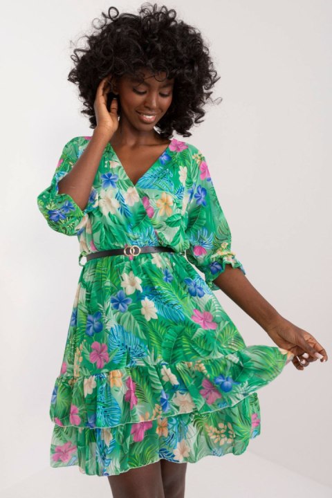 Sukienka Model DHJ-SK-17370-1.99 Green - Italy Moda Italy Moda