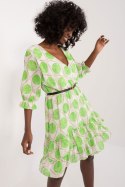 Sukienka Model DHJ-SK-17370.83 Light Green - Italy Moda Italy Moda Sukienka Model DHJ-SK-17370.83 Light Green - Italy Moda Italy Moda
