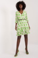 Sukienka Model DHJ-SK-17370.83 Light Green - Italy Moda Italy Moda Sukienka Model DHJ-SK-17370.83 Light Green - Italy Moda Italy Moda