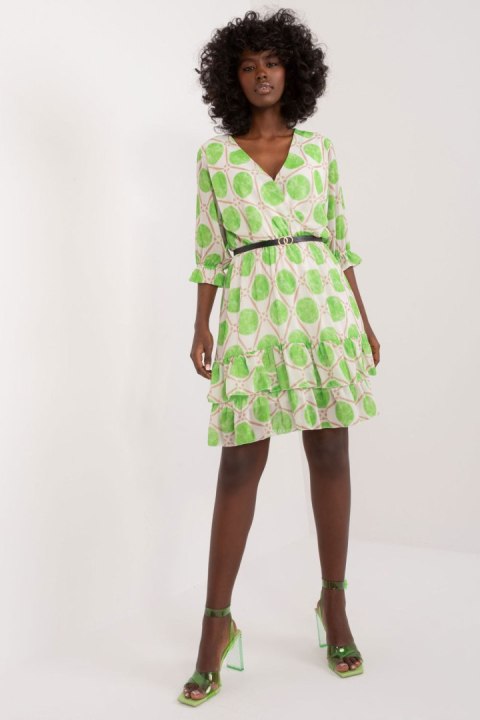 Sukienka Model DHJ-SK-17370.83 Light Green - Italy Moda Italy Moda Sukienka Model DHJ-SK-17370.83 Light Green - Italy Moda Italy Moda