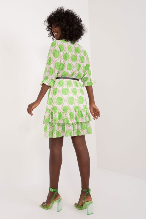 Sukienka Model DHJ-SK-17370.83 Light Green - Italy Moda Italy Moda Sukienka Model DHJ-SK-17370.83 Light Green - Italy Moda Italy Moda