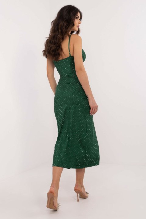 Sukienka Model DHJ-SK-17561.93P Dark Green - Italy Moda Italy Moda Sukienka Model DHJ-SK-17561.93P Dark Green - Italy Moda Italy Moda