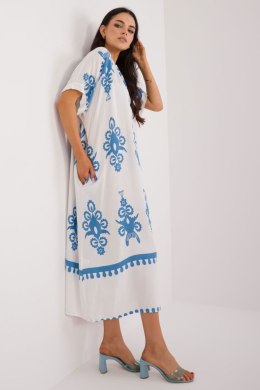 Sukienka Model DHJ-SK-17951.03X White/Blue - Italy Moda Italy Moda