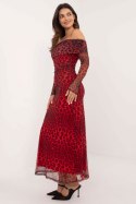 Sukienka Model DHJ-SK-18702.40 Red - Italy Moda Italy Moda Sukienka Model DHJ-SK-18702.40 Red - Italy Moda Italy Moda