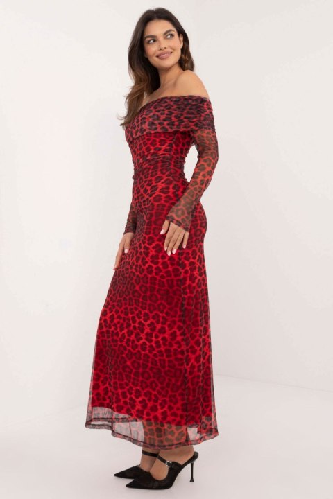 Sukienka Model DHJ-SK-18702.40 Red - Italy Moda Italy Moda Sukienka Model DHJ-SK-18702.40 Red - Italy Moda Italy Moda