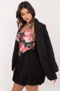 Sukienka Model DHJ-SK-19805-2.65 Black/Pink - Italy Moda Italy Moda Sukienka Model DHJ-SK-19805-2.65 Black/Pink - Italy Moda Italy Moda