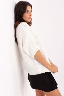 Sweter Damski Model MI-SW-2103.07 Ecru - Italy Moda Italy Moda