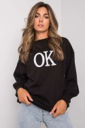 Bluza Damska Model EM-BL-617.49 Black - Ex Moda Ex Moda Bluza Damska Model EM-BL-617.49 Black - Ex Moda Ex Moda