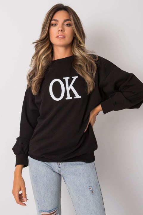Bluza Damska Model EM-BL-617.49 Black - Ex Moda Ex Moda Bluza Damska Model EM-BL-617.49 Black - Ex Moda Ex Moda