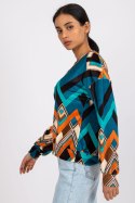 Bluzka Model DHJ-BZ-6033-1.49P Morski - Italy Moda Italy Moda Bluzka Model DHJ-BZ-6033-1.49P Morski - Italy Moda Italy Moda