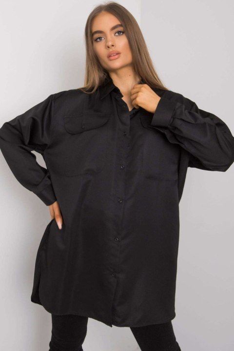 Koszula Damska Model EM-KS-678-1.09 Black - Ex Moda Ex Moda Koszula Damska Model EM-KS-678-1.09 Black - Ex Moda Ex Moda