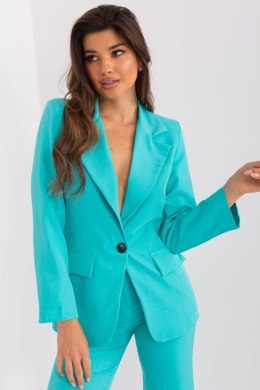 Marynarka Model DHJ-MA-18736.07 Turkus - Italy Moda Italy Moda