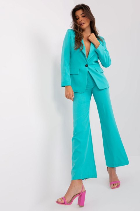 Marynarka Model DHJ-MA-18736.07 Turkus - Italy Moda Italy Moda Marynarka Model DHJ-MA-18736.07 Turkus - Italy Moda Italy Moda
