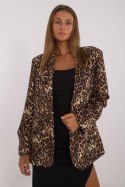Marynarka Model DHJ-MA-2002A-2.53 Dark Beige - Italy Moda Italy Moda Marynarka Model DHJ-MA-2002A-2.53 Dark Beige - Italy Moda Italy Moda