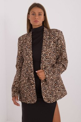 Marynarka Model DHJ-MA-2002A.65 Black/Beige - Italy Moda Italy Moda