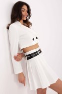 Spódnica Model DHJ-SD-8765.26 Ecru - Italy Moda Italy Moda Spódnica Model DHJ-SD-8765.26 Ecru - Italy Moda Italy Moda