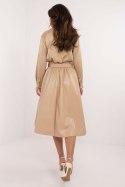 Spódnica Model DHJ-SD-A1997.76 Beige - Italy Moda Italy Moda Spódnica Model DHJ-SD-A1997.76 Beige - Italy Moda Italy Moda