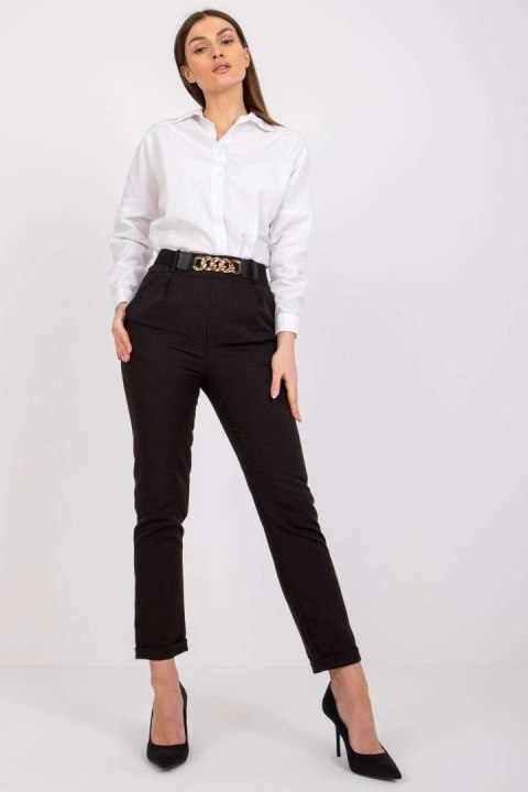Spodnie Damskie Model DHJ-SP-13165.20 Black - Italy Moda Italy Moda Spodnie Damskie Model DHJ-SP-13165.20 Black - Italy Moda Italy Moda
