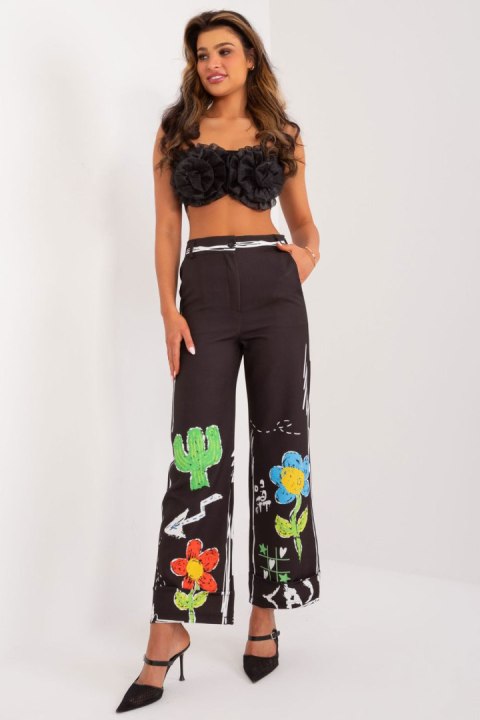 Spodnie Damskie Model DHJ-SP-18857.31 Black - Italy Moda Italy Moda Spodnie Damskie Model DHJ-SP-18857.31 Black - Italy Moda Italy Moda