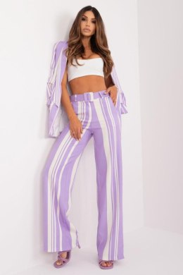 Spodnie Damskie Model DHJ-SP-5077.27 Light Violet - Italy Moda Italy Moda