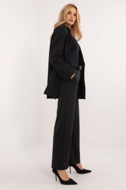 Spodnie Damskie ModelDHJ-SP-A8323.31 Black - Italy Moda Italy Moda