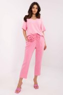 Spodnie Dresowe Model DHJ-SP-20323.70 Pink - Italy Moda Italy Moda Spodnie Dresowe Model DHJ-SP-20323.70 Pink - Italy Moda Italy Moda
