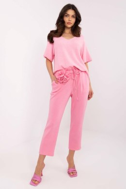 Spodnie Dresowe Model DHJ-SP-20323.70 Pink - Italy Moda Italy Moda
