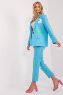 Spodnie Komplet Model DHJ-KMPL-18806.30 Light Blue - Italy Moda Italy Moda Spodnie Komplet Model DHJ-KMPL-18806.30 Light Blue - Italy Moda Italy Moda