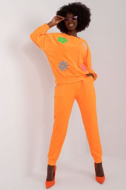 Spodnie Komplet Model DHJ-KMPL-8655.05 Fluo Orange - Italy Moda Italy Moda