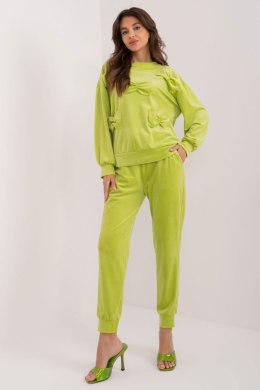 Spodnie Komplet Model DHJ-KMPL-8850.68 Limonka - Italy Moda Italy Moda