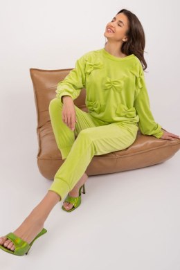 Spodnie Komplet Model DHJ-KMPL-8850.68 Limonka - Italy Moda Italy Moda