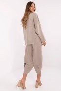 Spodnie Komplet Model MI-KMPL-M56491.09 Dark Beige - Italy Moda Italy Moda Spodnie Komplet Model MI-KMPL-M56491.09 Dark Beige - Italy Moda Italy Moda